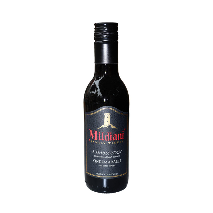 MILDIANI kindzmarauli mini red semi-sweet 2024